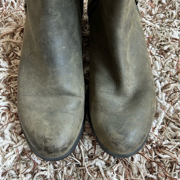 Sorel Lolla Ankle Boots in Green Size 9 - Picture 2 of 8